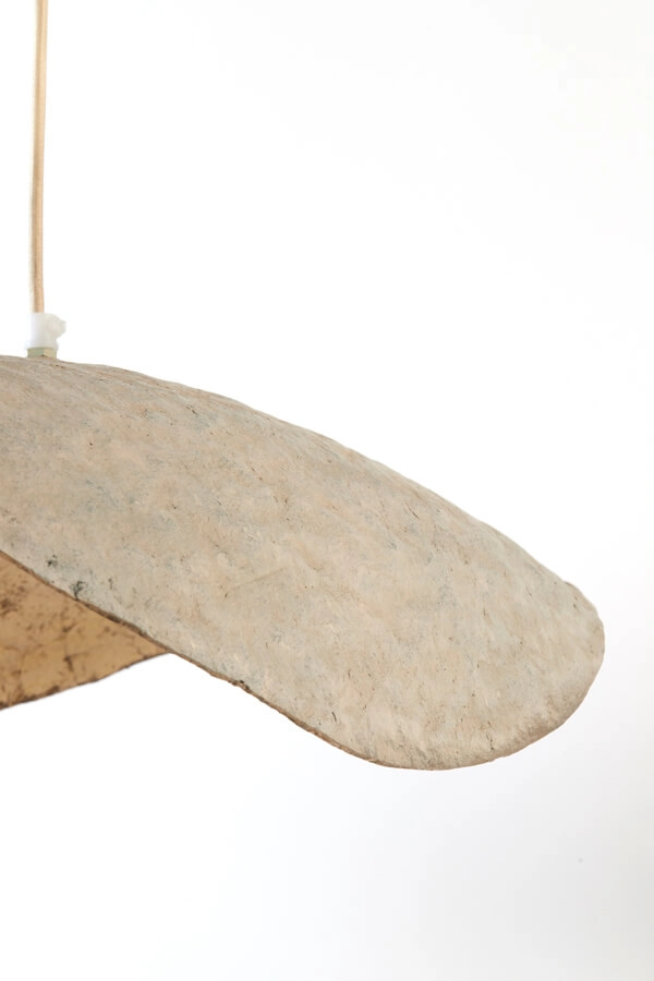 Sandfarbene Pendelleuchte Lonia 53cm Light & Living 8717807743130