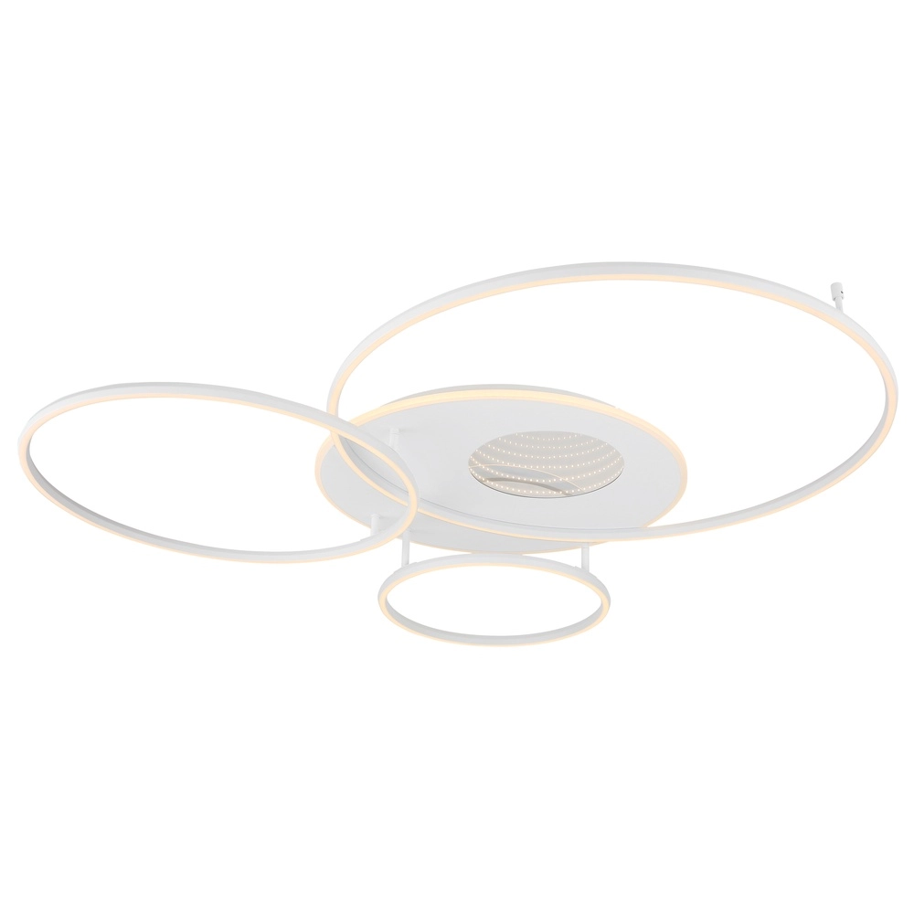 Moderne Deckenlampe Invertina Weiß 126 cm Globo 9007371576043