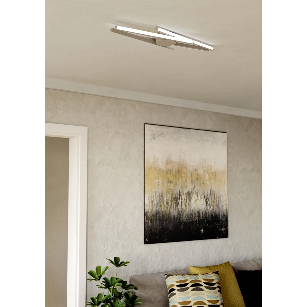 Design-Deckenlampe Pradilla Sandbraun Eglo 9008606391462
