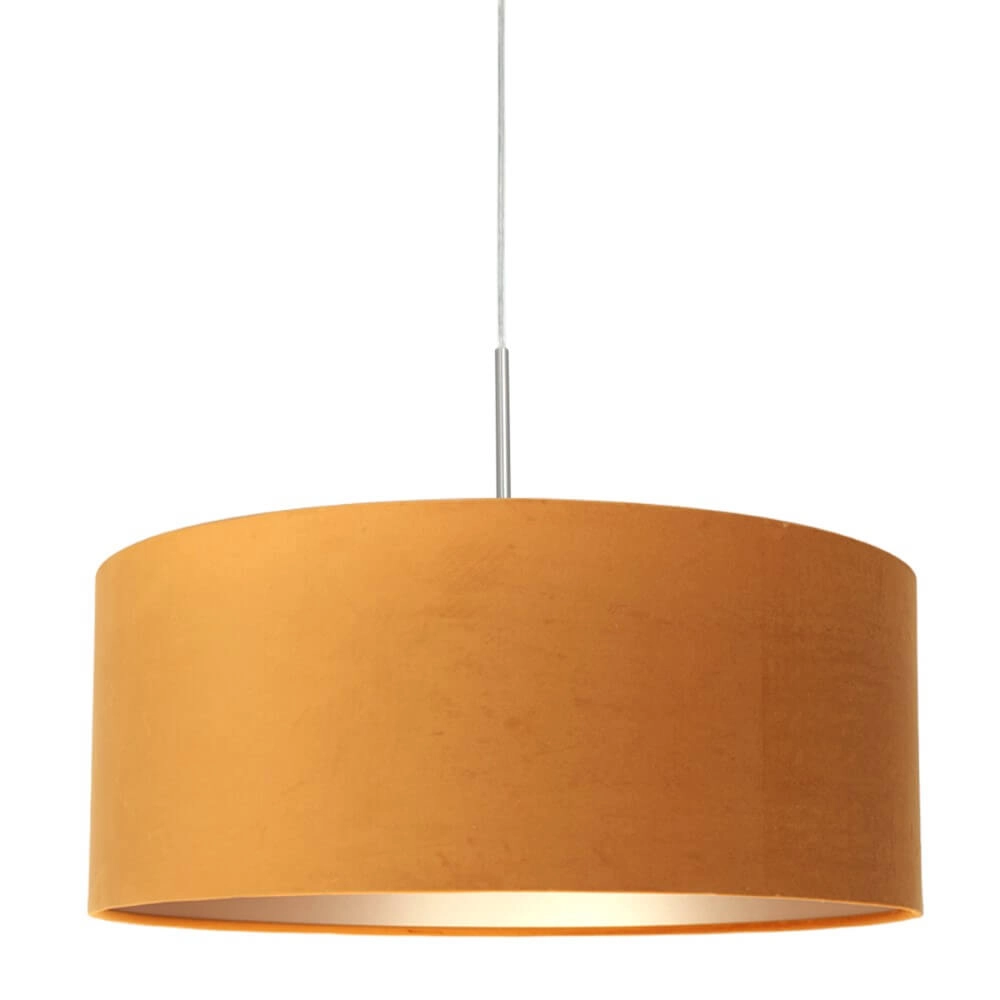 Hängelampe aus goldenem Samt Sparkled Ø 45cm
