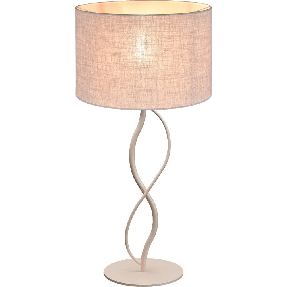 Tischlampe Terry Dolo beige terra Ø 37cm