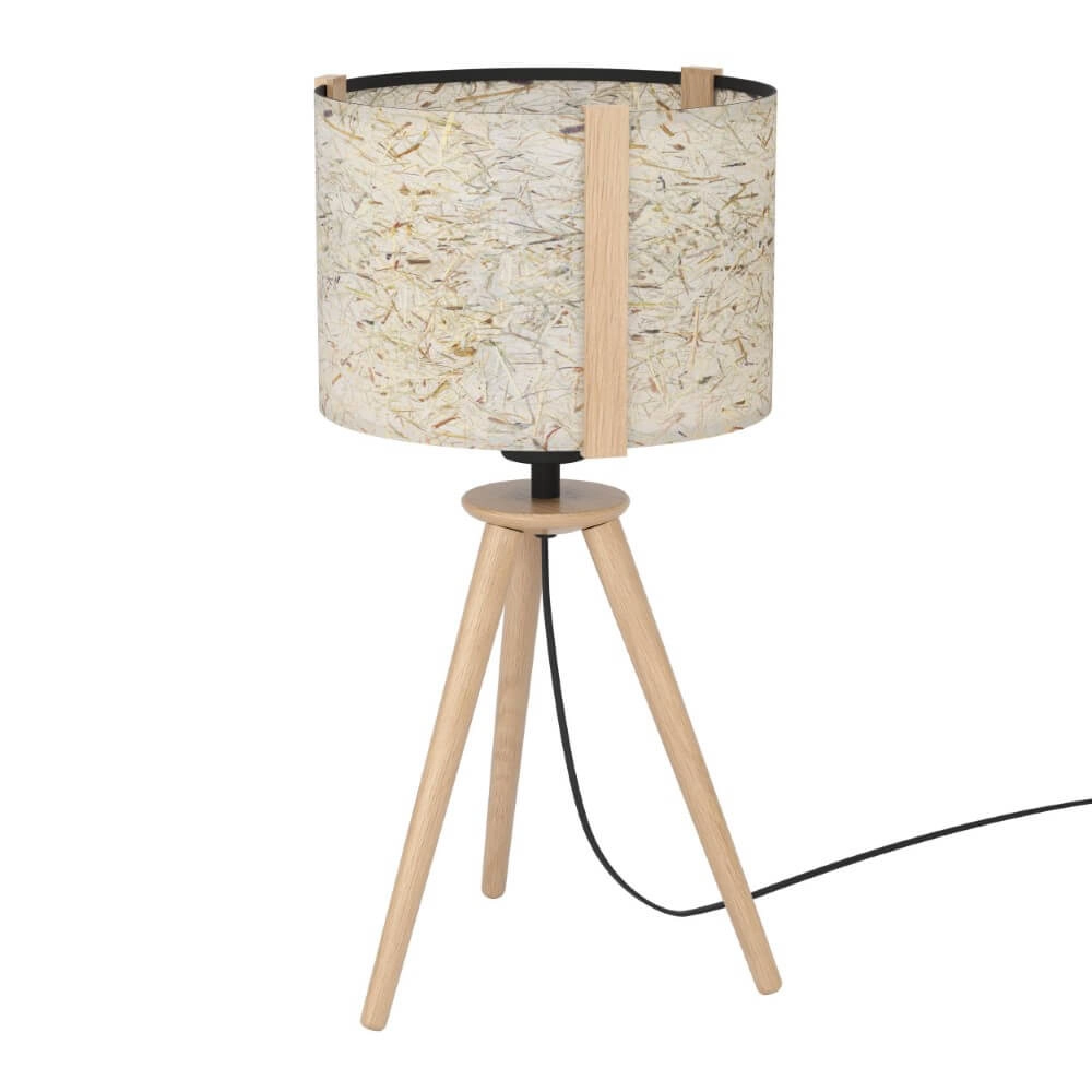 Tischlampenstativ Hontongas Holz mit beigem Farbton Stars of Light 9008606274642
