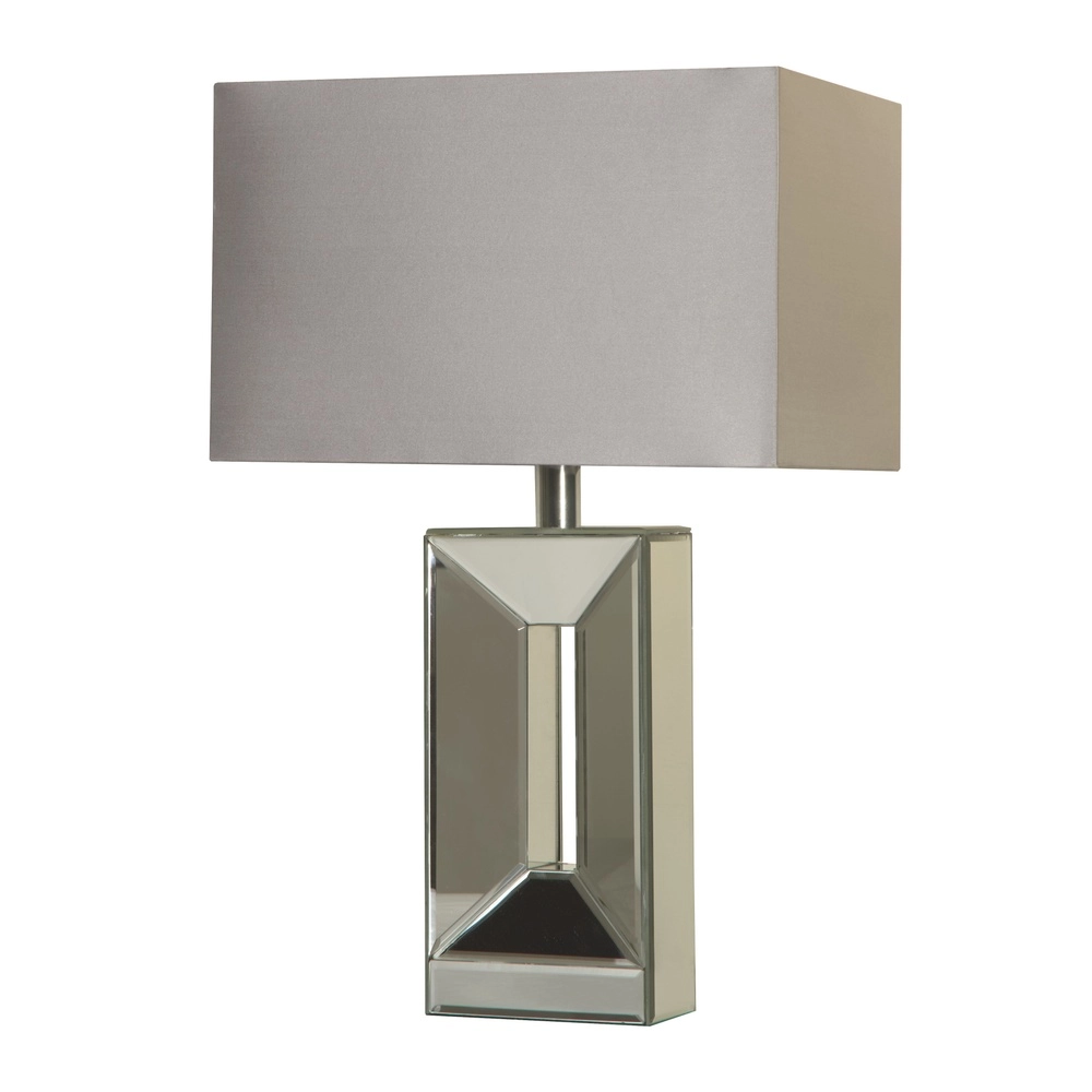 Tischlampe Megan Chrom Searchlight 5053423305714