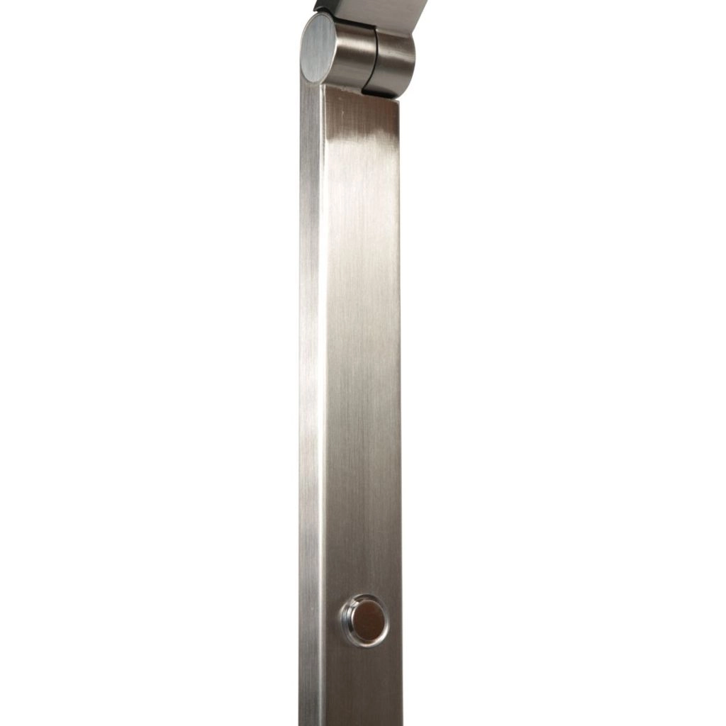 Design-Leselampe Ringlux gebürstetes Metall Steinhauer 8712746180886