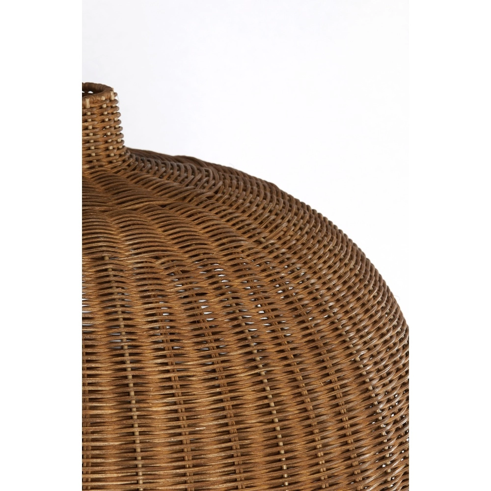 Rattan-Pendellampe Melzor Ø 55 cm – dunkelbraun Light & Living 8717807820572