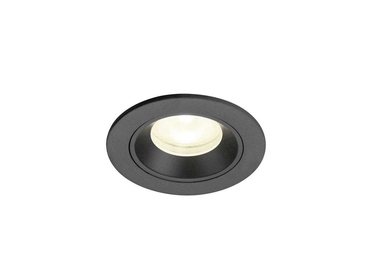 Einbau-Strahler Numinos XS schwarz 4000K - 55gr SLV 4024163314411