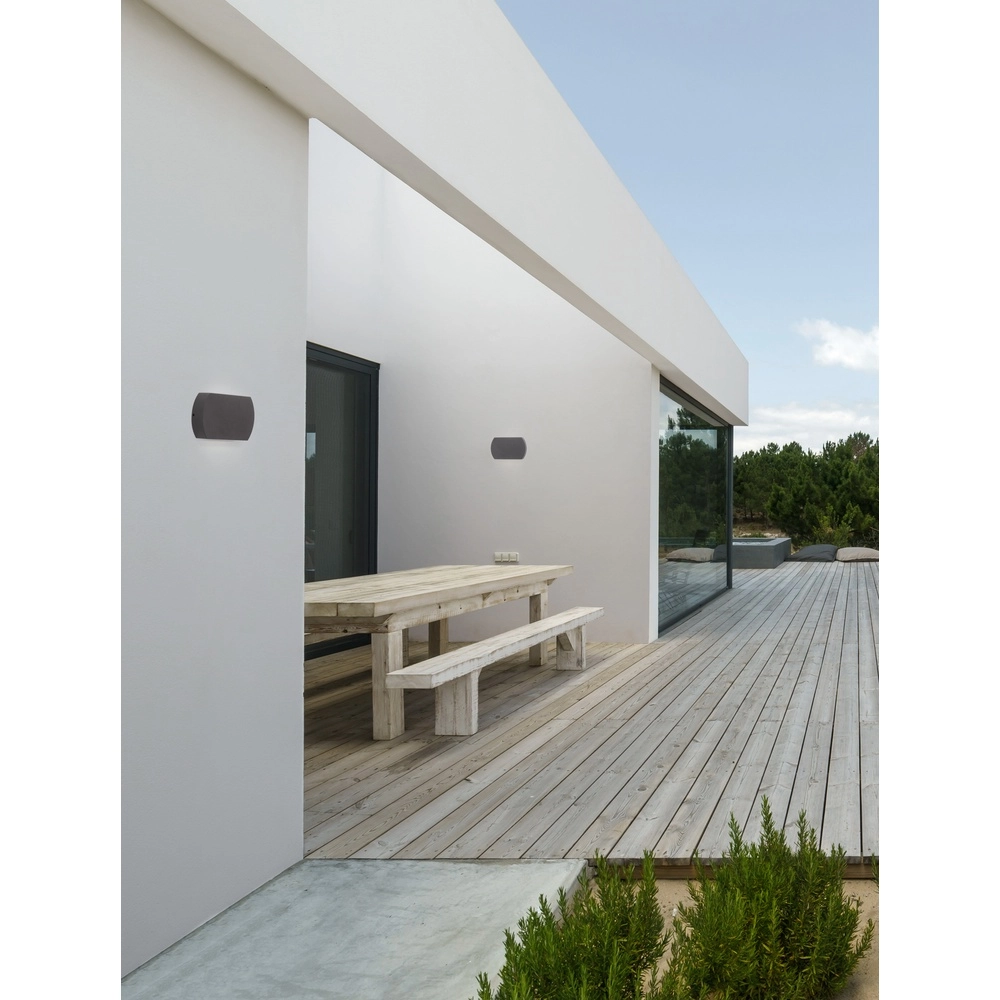 Design-Wandleuchte Fedor anthrazit Lyora 5212017432780