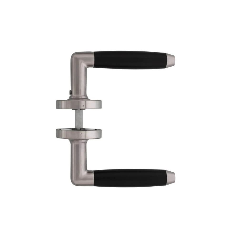 Moderner Türgriff Combi Gefederter Edelstahl Intersteel 8714186061114
