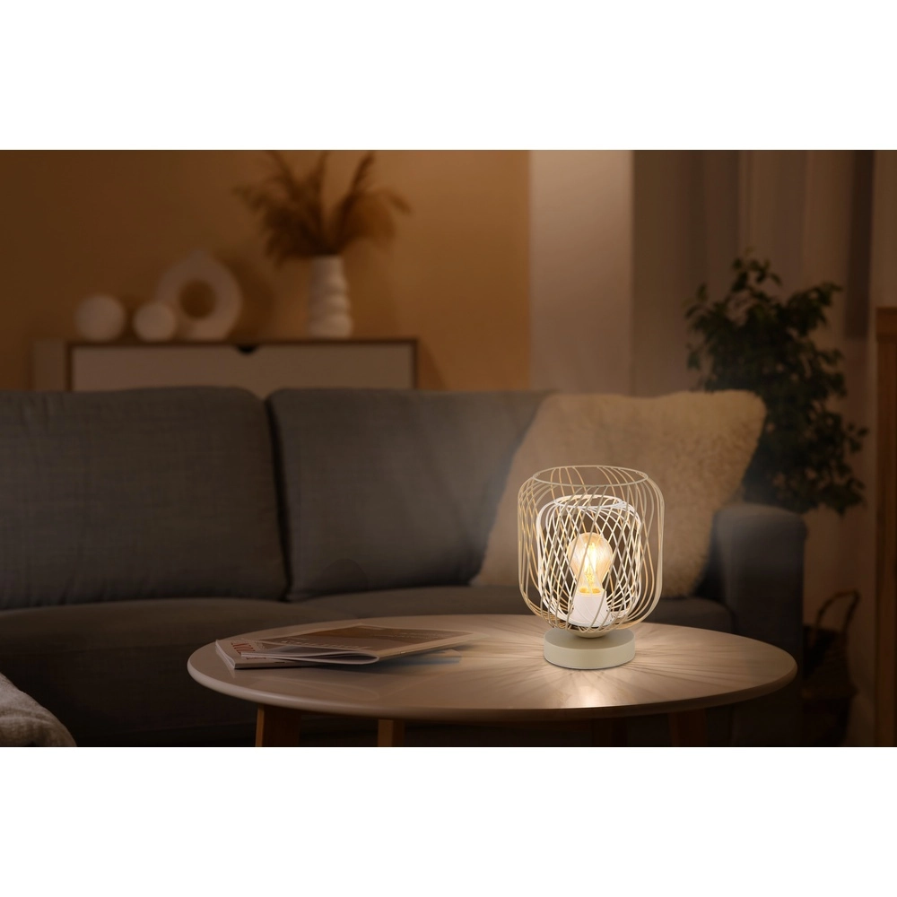 Tischlampe Dichti sandbraun Globo 9007371525348