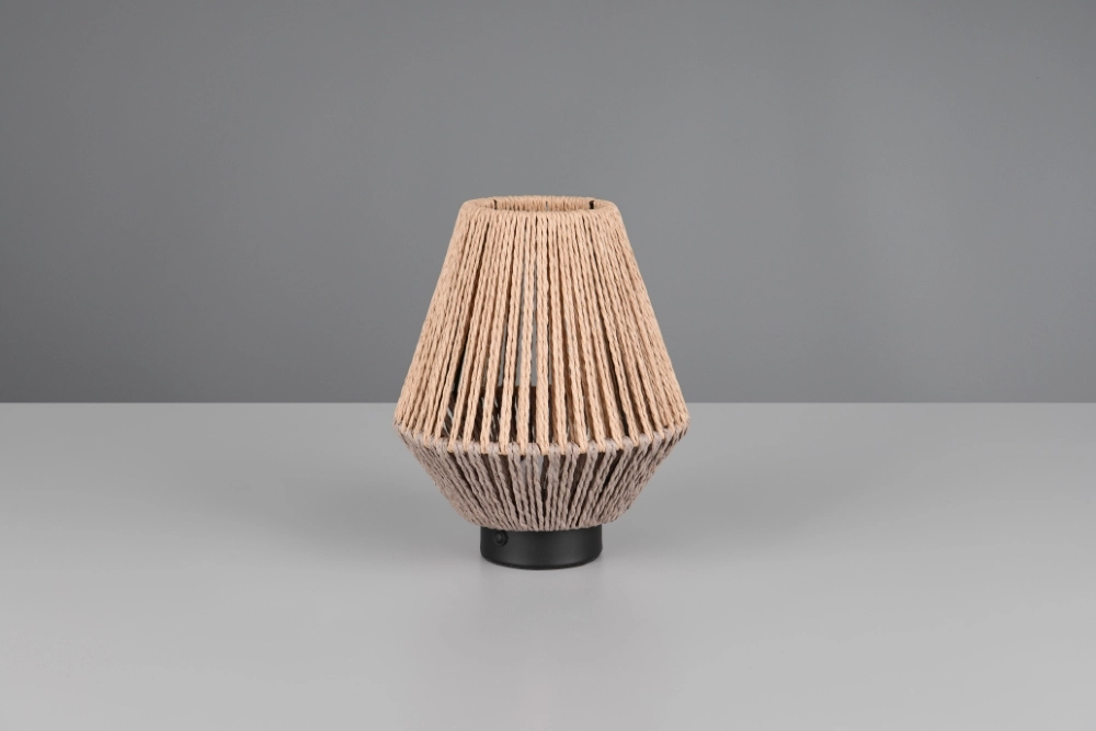 Tischleuchte aus Rattan Lira Wiederaufladbar