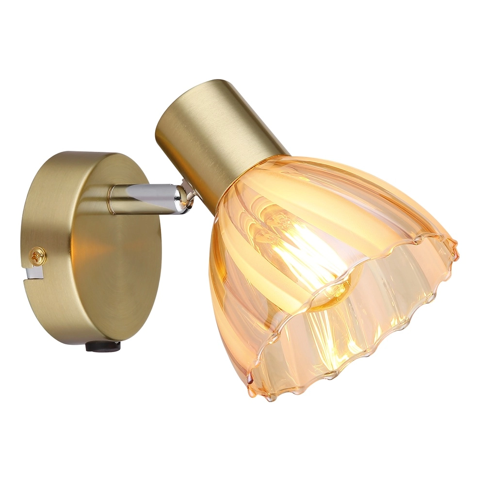 Wandlampe Zachery Gold
