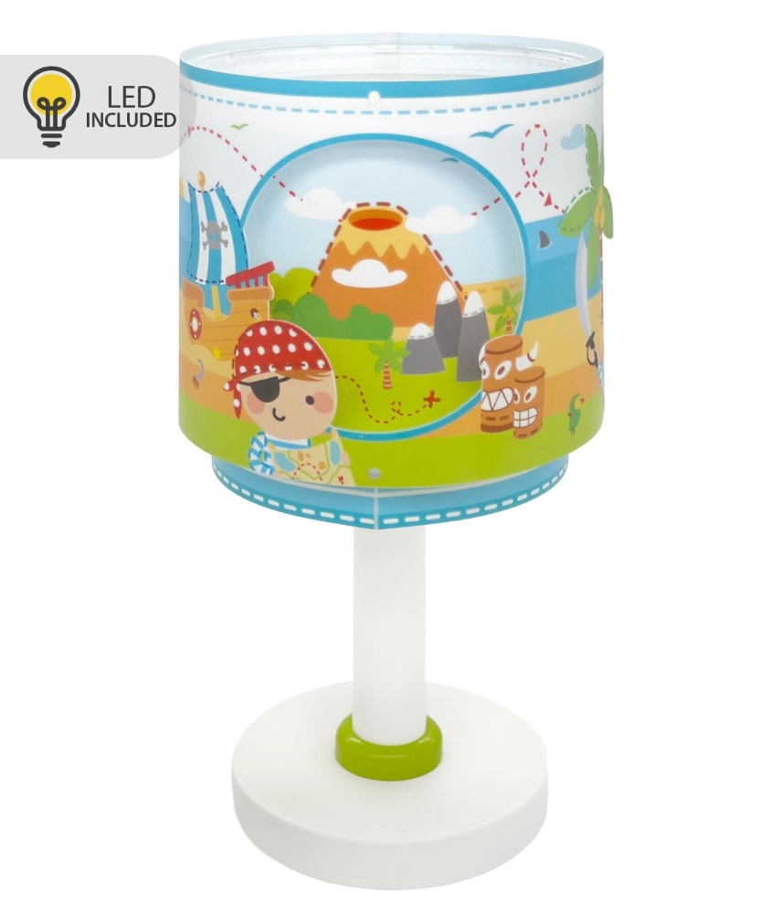 Tischlampe Pirate Island blau Dalber 8420406002286