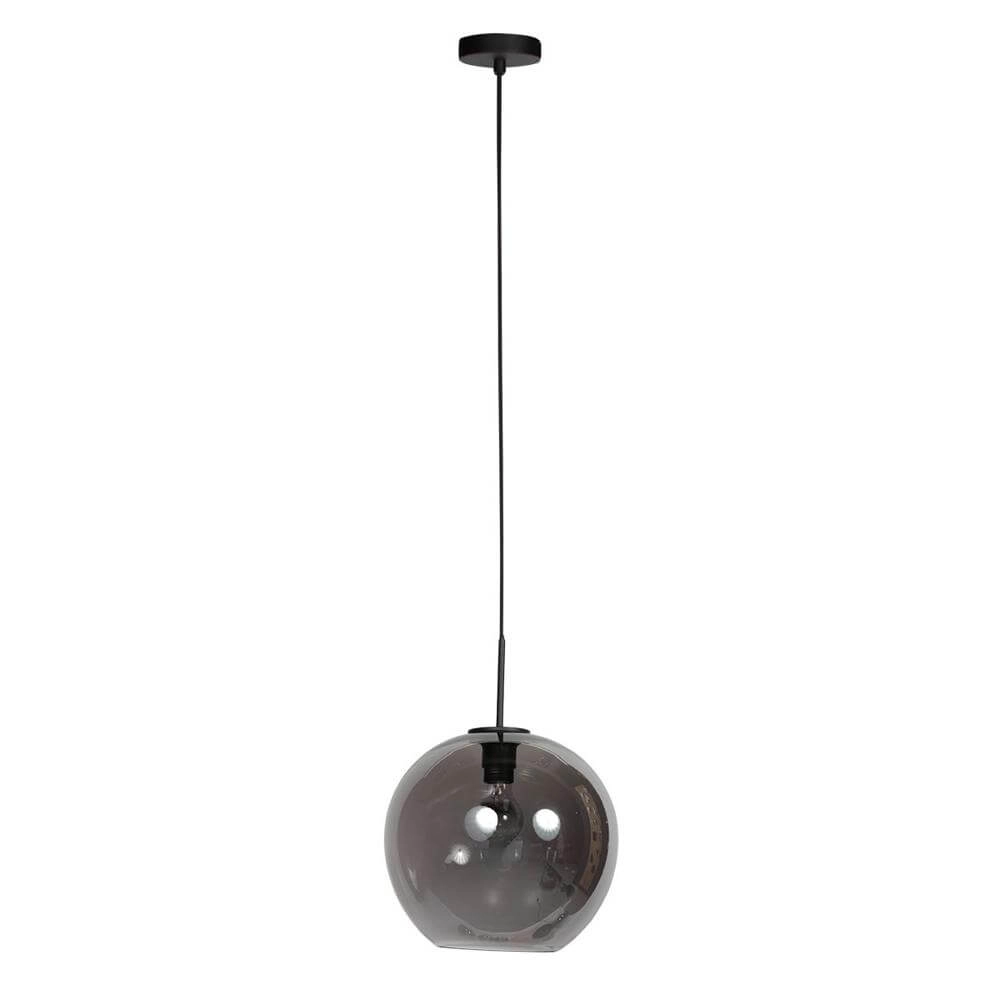 Pendelleuchte HaloSwap mit 1 Kugel Rauchglas Ø 30cm Steinhauer 8712746179750
