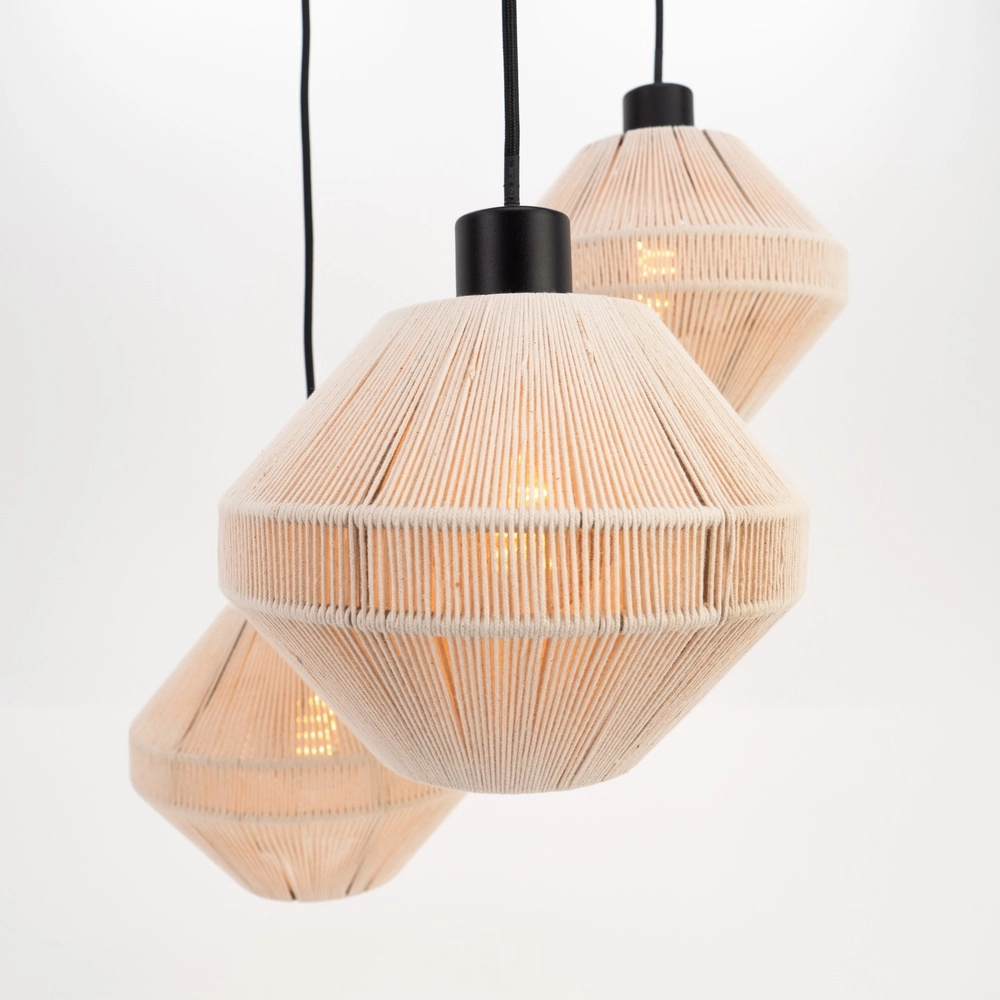 Seilpendellicht Midsumer 3x Ø 22 cm Eglo 9002759440015