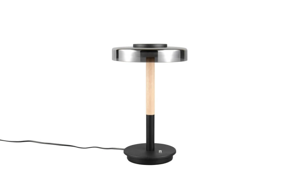 LED-Tischlampe Celeste Rauchglas Trio 4017807616873