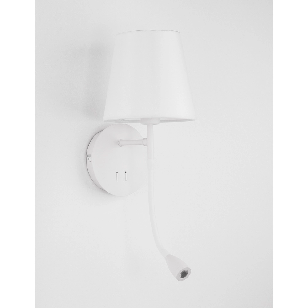 Nachttischlampe Nia weiß Lyora 5212017427113