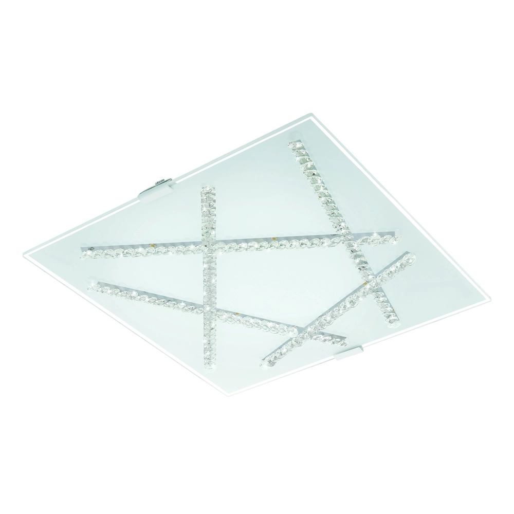 Quadratische Deckenlampe Sorrenta Weiß Eglo 9002759937652