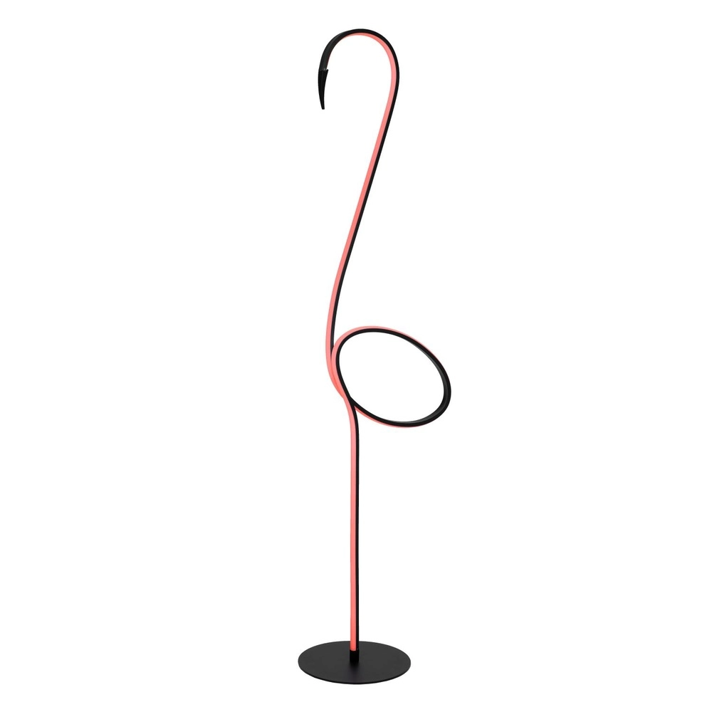 Stehlampe Flamingo Schwarz Lucide 5411212051547