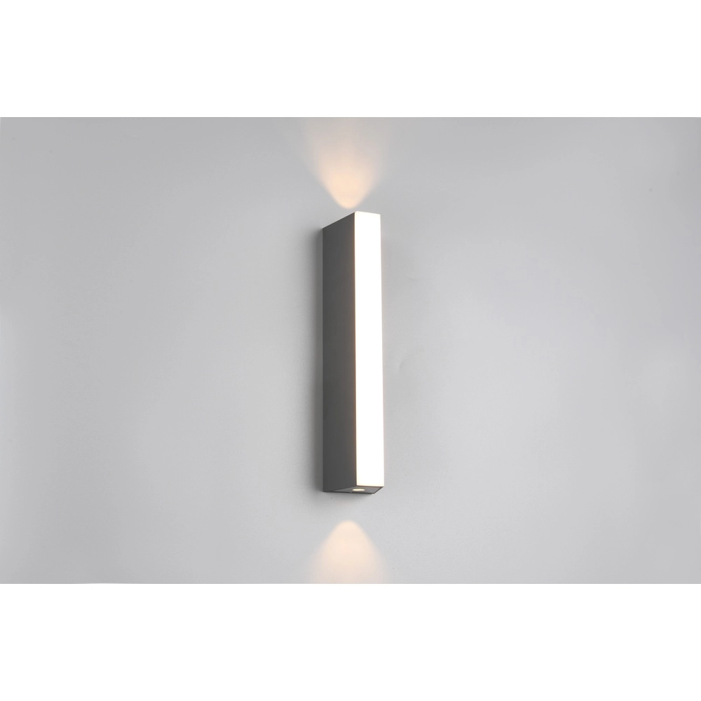 Design-Wandleuchte Marne anthrazit Trio 4017807603798