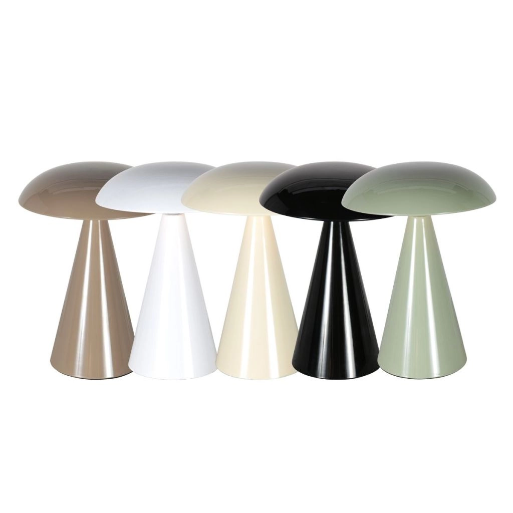 Wiederaufladbare Tischlampe Mush Weiß Steinhauer 8712746188790