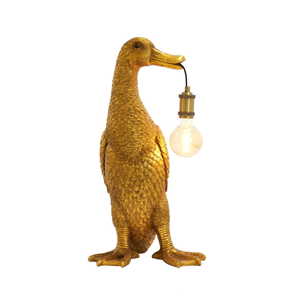 Tischlampe Duck Entenbronze 65 cm Light & Living 8717807675585