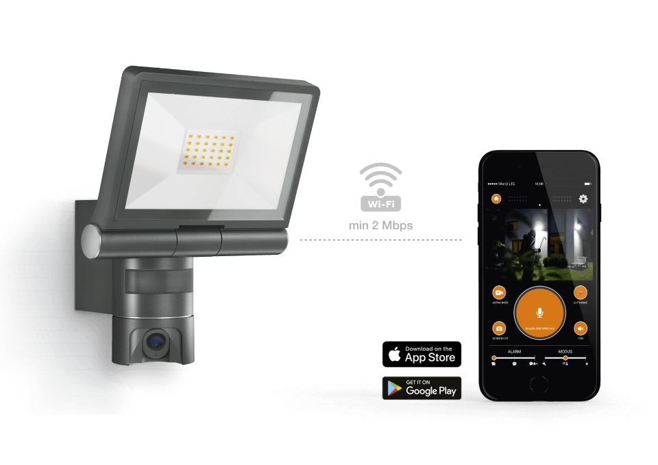 Kameralampe XLed CAM 1 mit Bewegungssensor Steinel 4007841065294