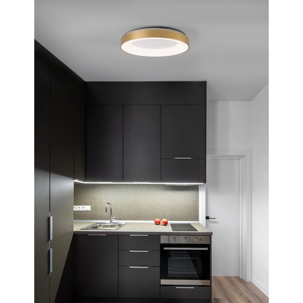 Deckenlampe Rando Thin gold Ø 60cm