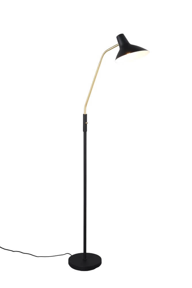 Stehende Leselampe Traveller Schwarz