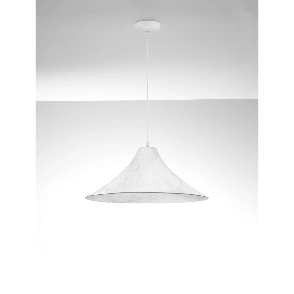 Pendelleuchte Oket weiß Ø 65cm Lyora 5212017468086