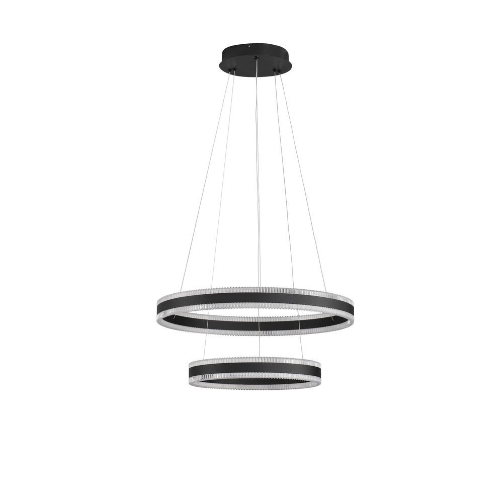 Design-Pendelleuchte Alaro Schwarzes Doppelzimmer Lyora 5212017459633