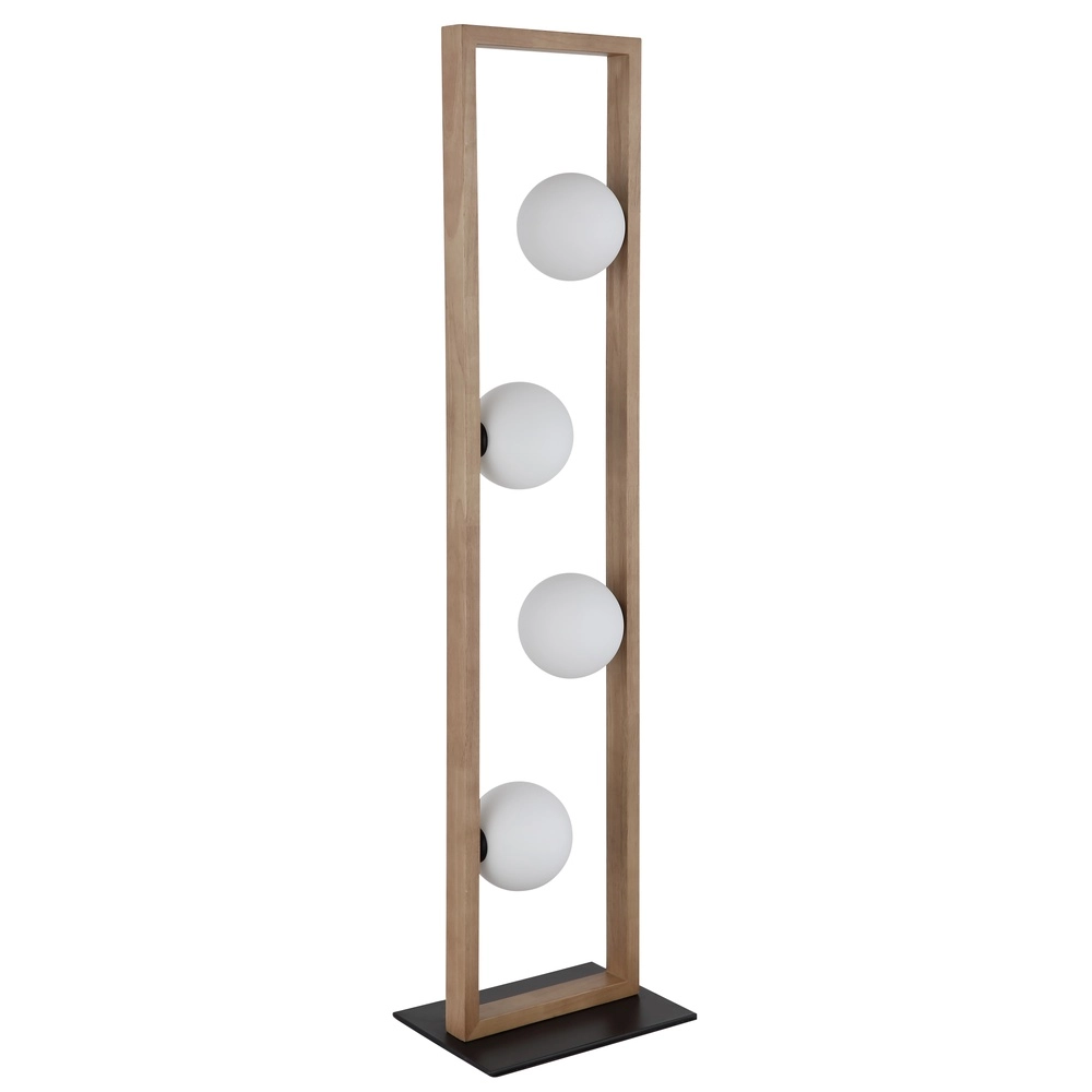 Design-Stehlampe Nanda Holz Globo 9007371507948