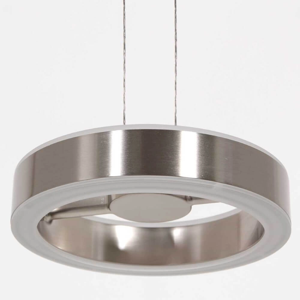 Schlanke LED-Hängelampe Piola Edelstahl Steinhauer 8712746167306