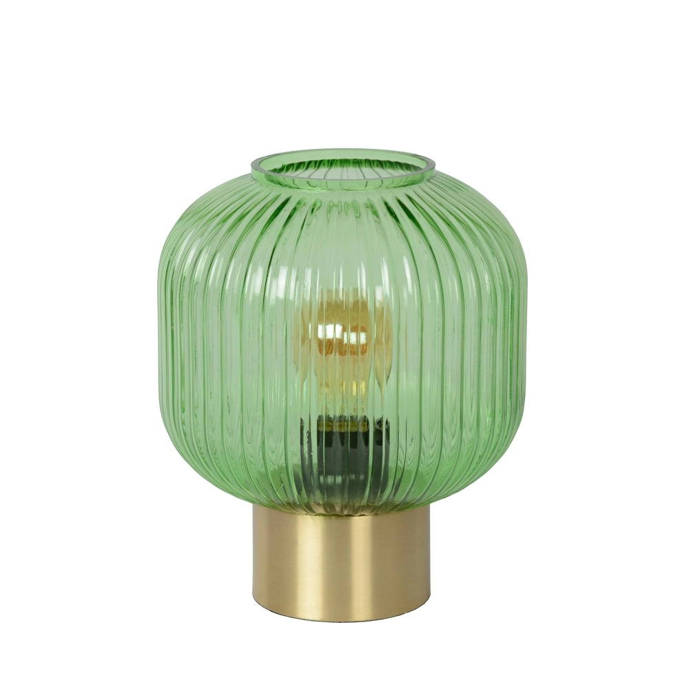 Tischlampe Maloto Ø 20cm grün