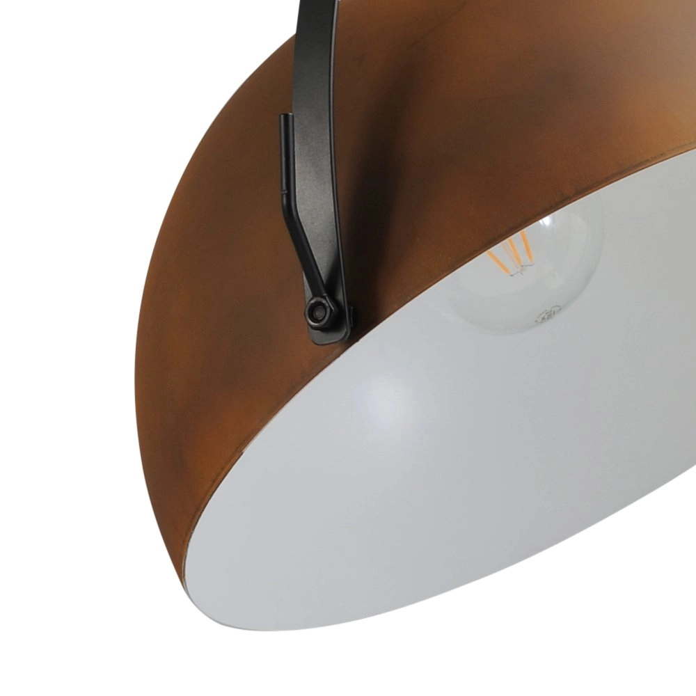 Pendelleuchte Larino 50 braun mit weiß Masterlight 8718121234434