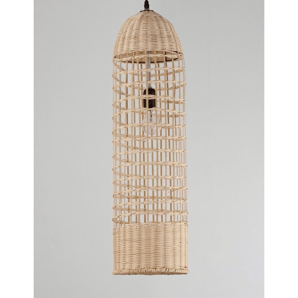 Rattan Pendelleuchte Mia Ø 20cm Lyora 5212017416698