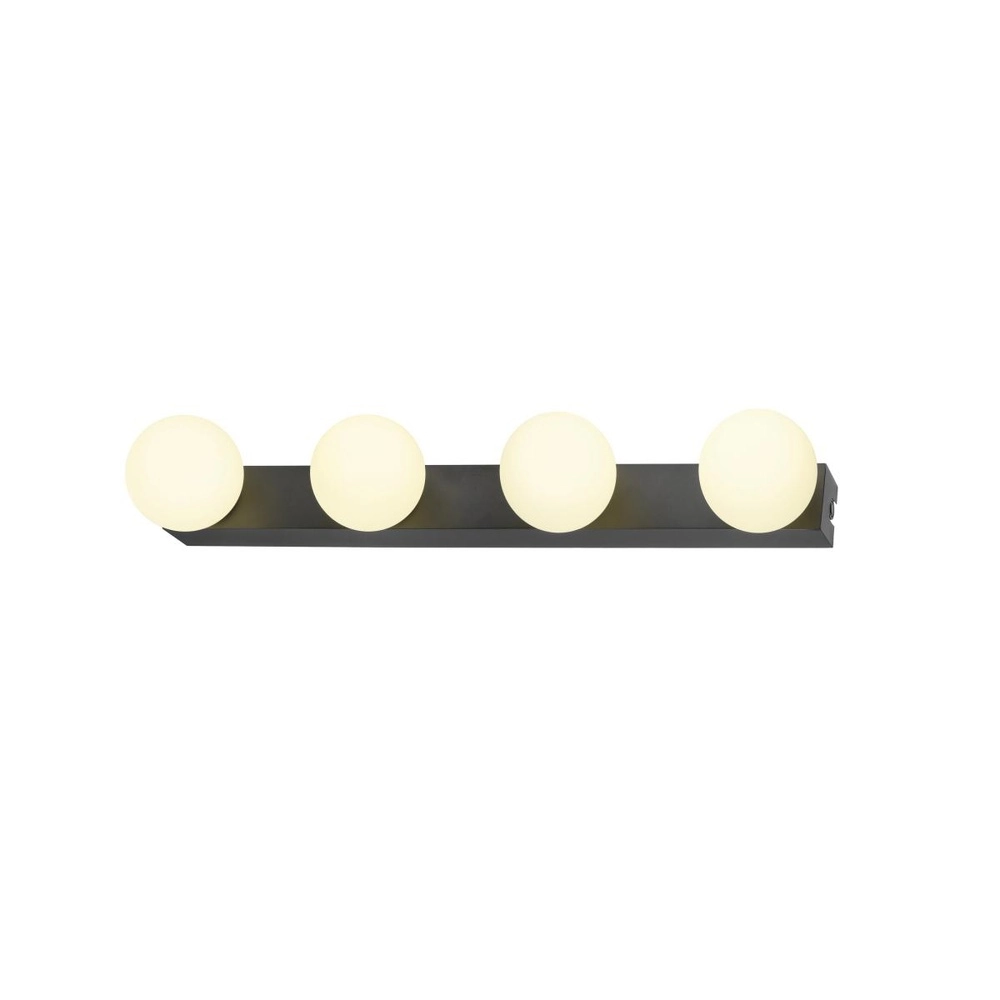 Wandleuchte Sun Mirror 3-flammig schwarz SLV 4024163318310