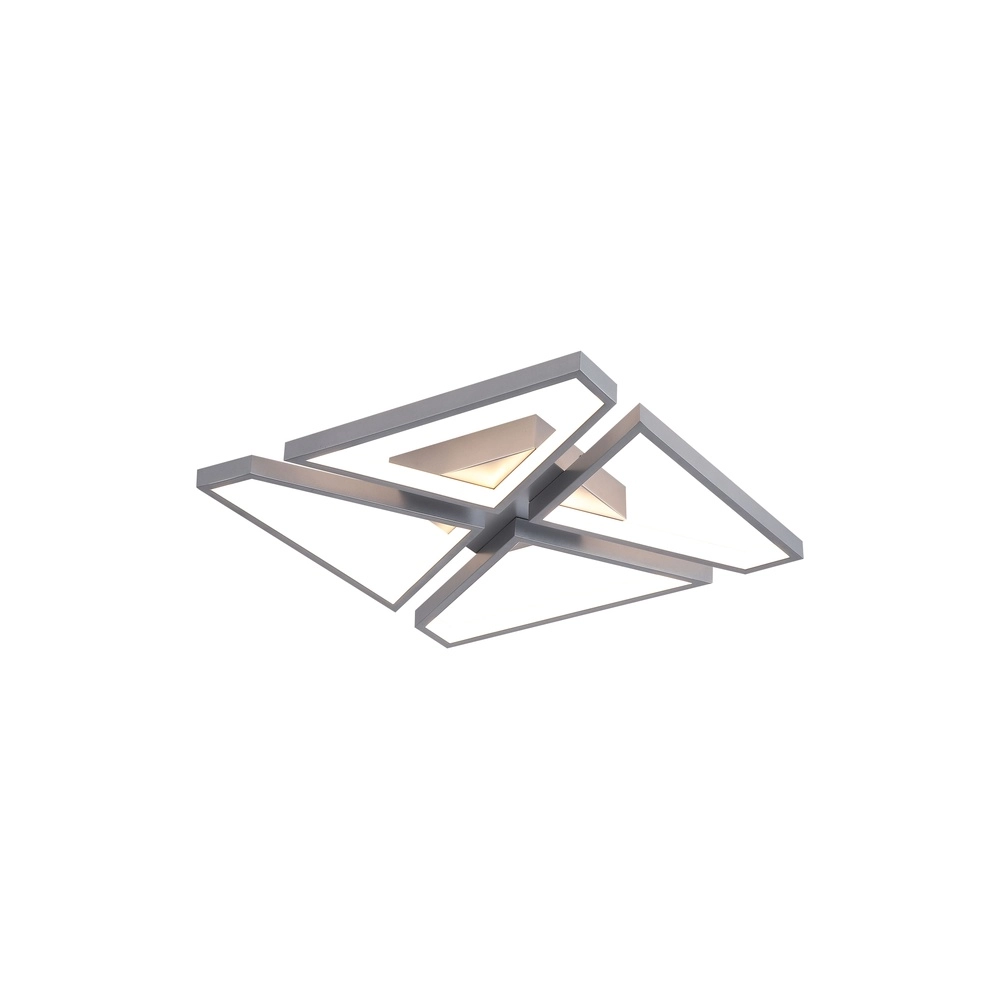 Deckenlampe Quatro schwarzes Quadrat Searchlight 5053423302317