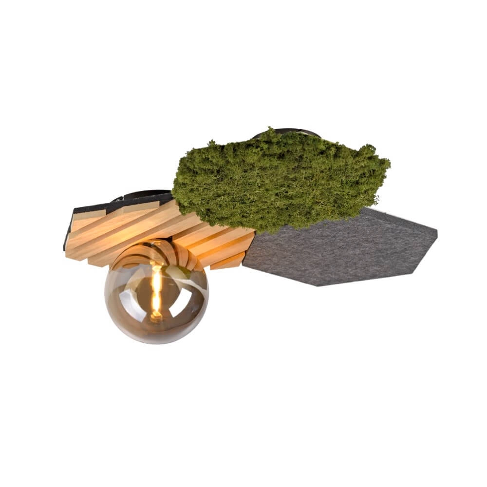 Deckenleuchte Green Hex Natur