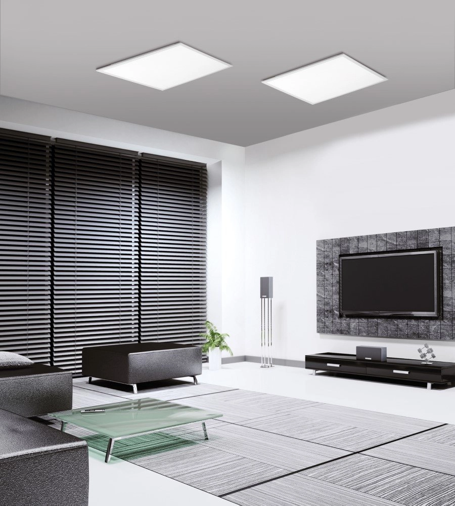 LED Deckenleuchte Flat 45cm weiß Just Light 4043689938505