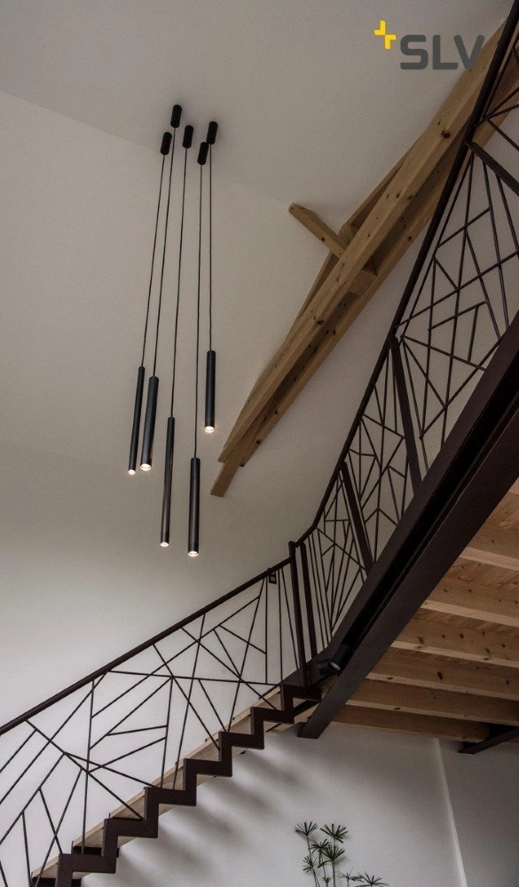 LED Hängelampe Helia 7.5W schwarz SLV 4024163166836
