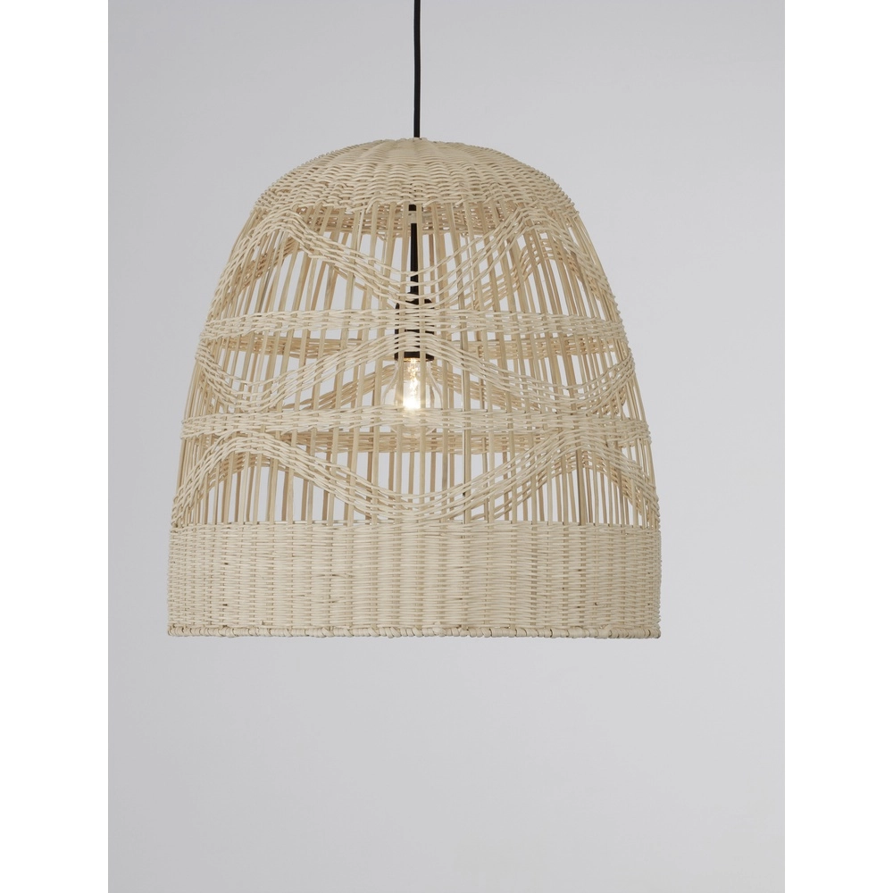 Rattan Pendelleuchte Marlo Ø 46cm