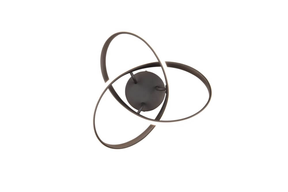 Designer-Deckenleuchte Meo Schwarz Trio 4017807600278