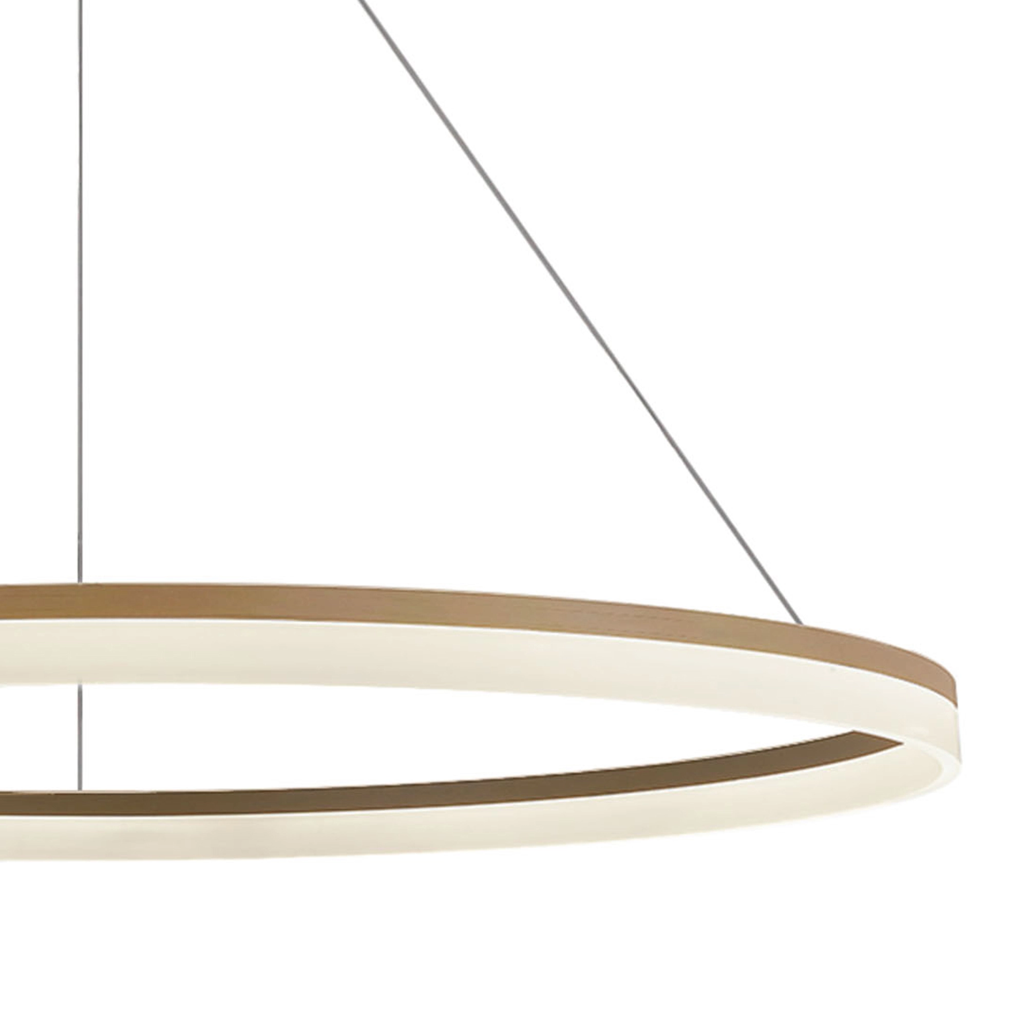 Elegante Pendellampe Ara Ø 150cm Gold Lyora 5053423316062