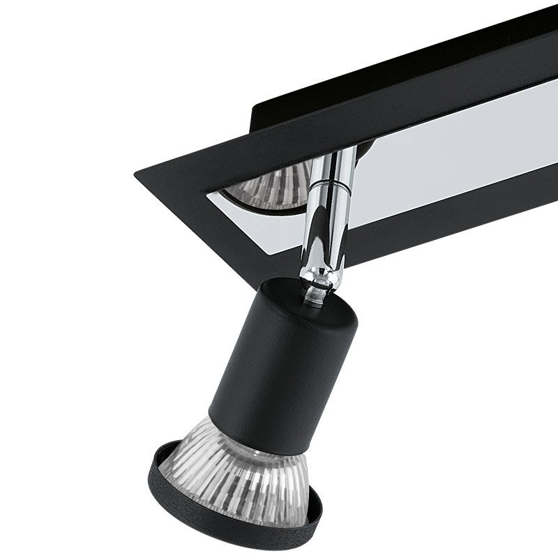LED-Deckenspot Sarria 3-Licht-Schwarz Eglo 9002759949655