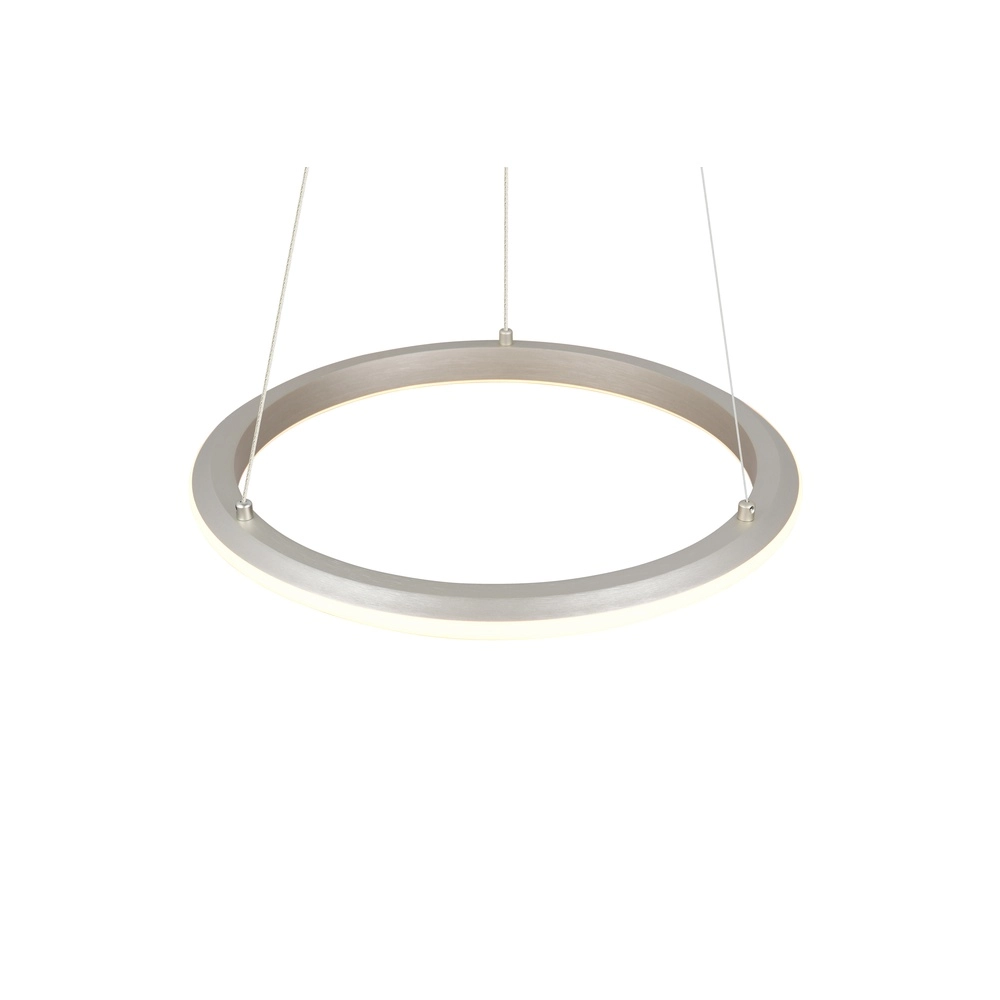 Pendelleuchte Amador nickel Ø 45cm Trio 4017807656640
