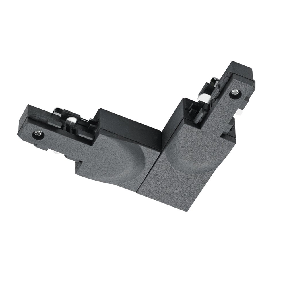 2-phasiger Winkelstecker Duoline Erde innen schwarz Trio 4017807470543