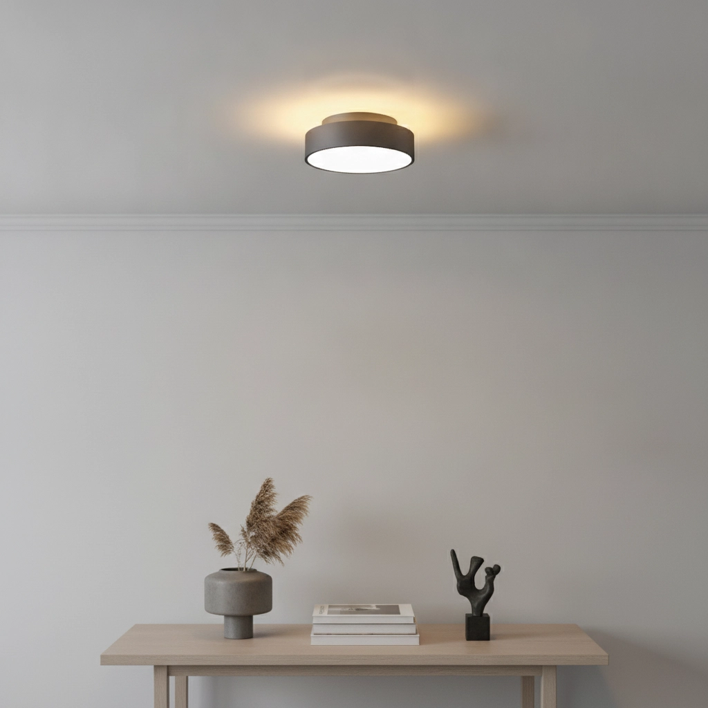 Deckenlampe Chicago Ø 15cm schwarz