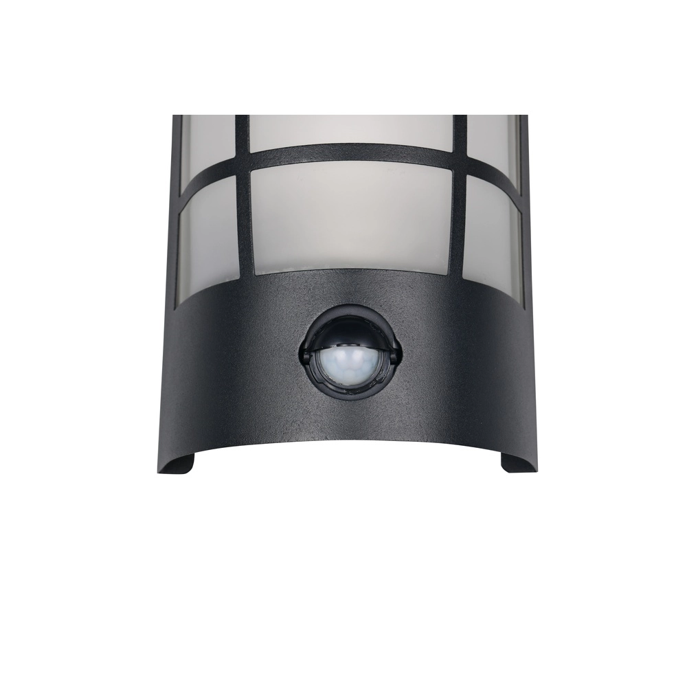 Schwarze Wandleuchte Sintra mit Sensor Trio 4017807648256