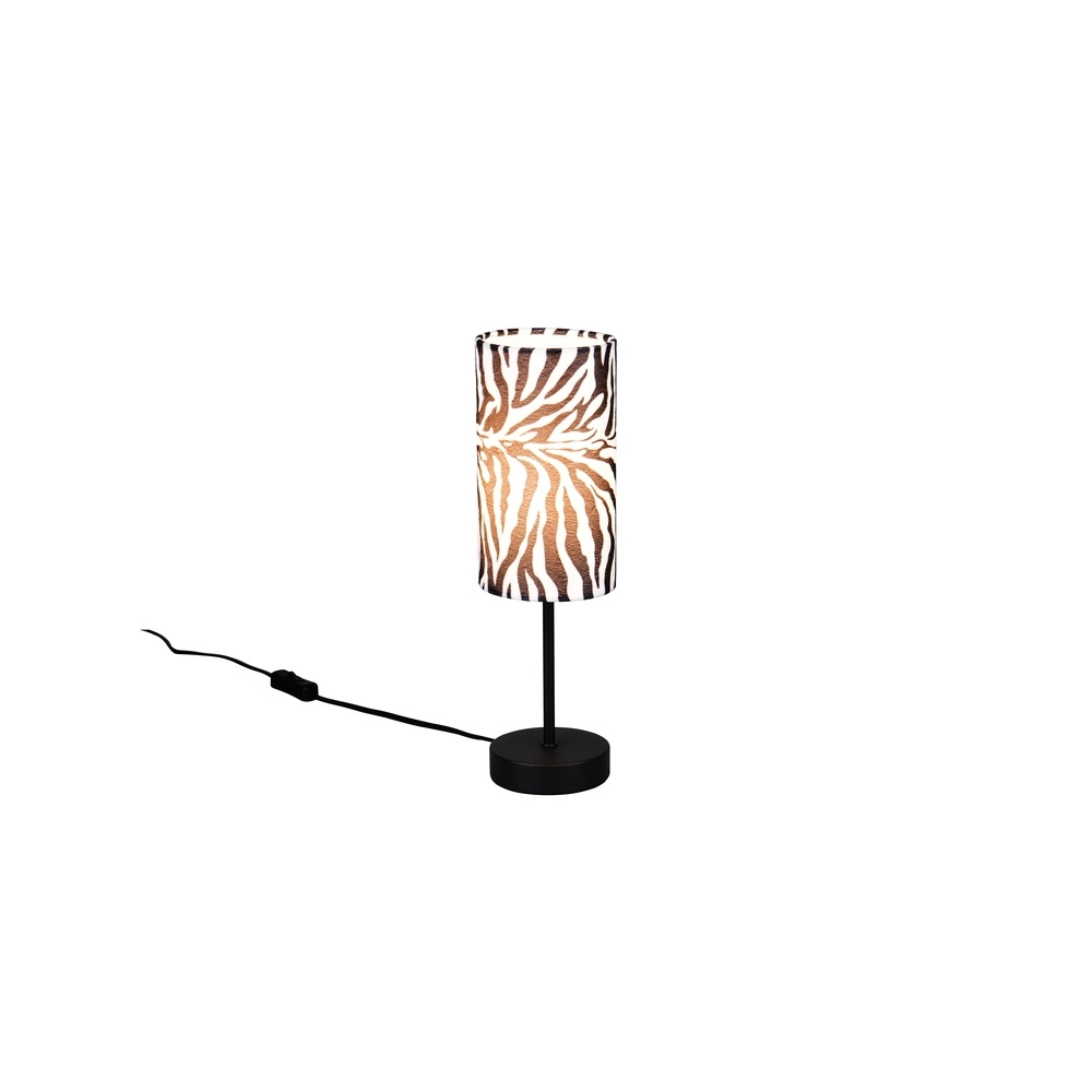 Tischlampe Zebara Zebra-Print Trio 4017807678345