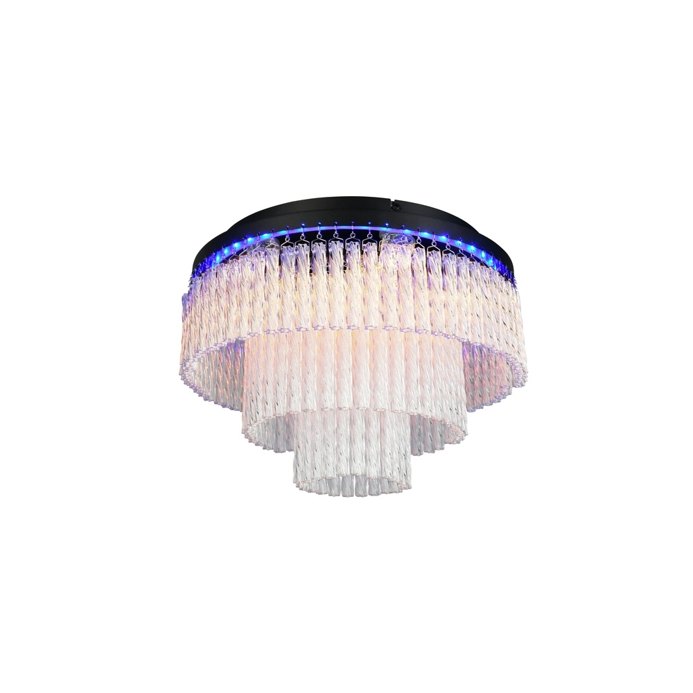 Design-Deckenlampe Vono Schwarz Trio 4017807682236